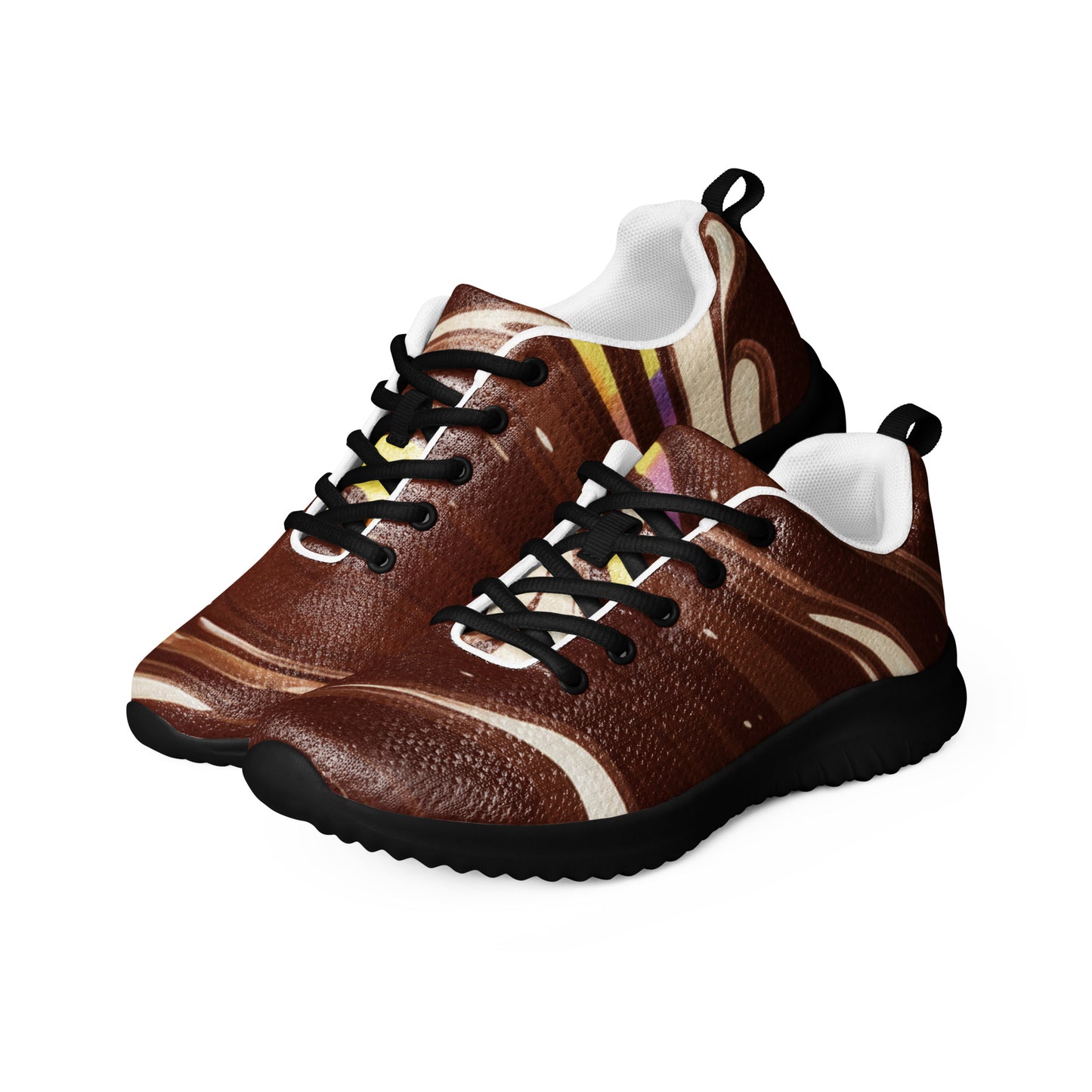 Chocolate Art - Women’s athletic shoes
