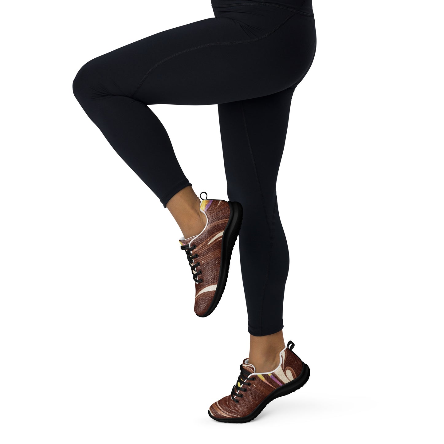 Chocolate Art - Women’s athletic shoes