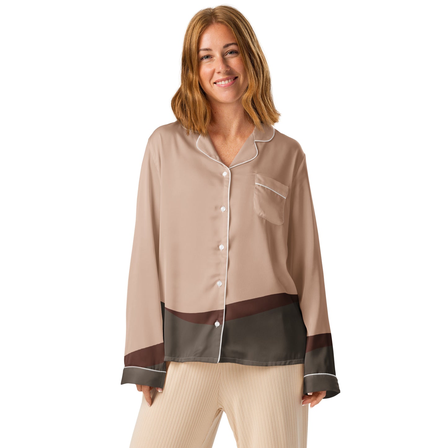 ChocoComfort - Women’s long sleeve pajama top