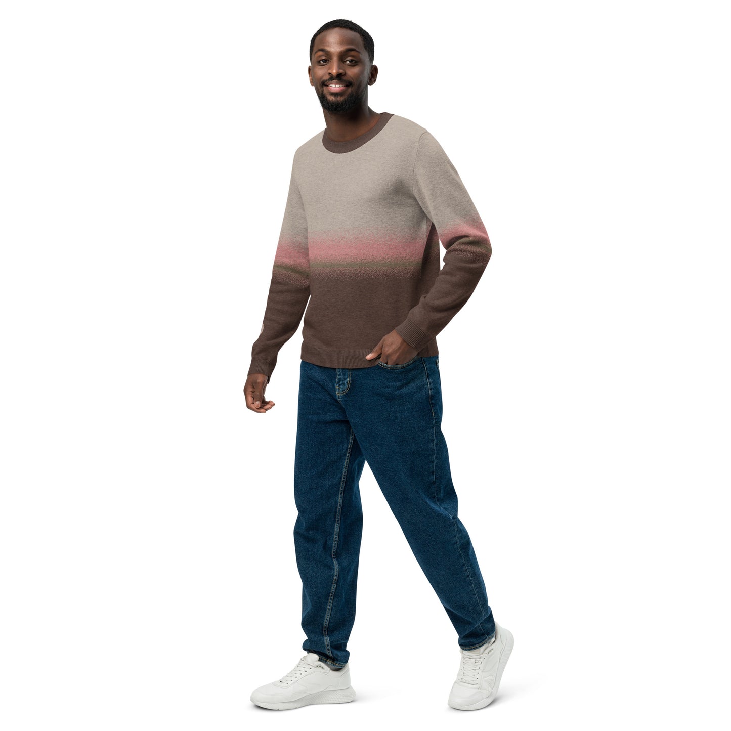 ChocoArt - Unisex Knitted crew neck sweater