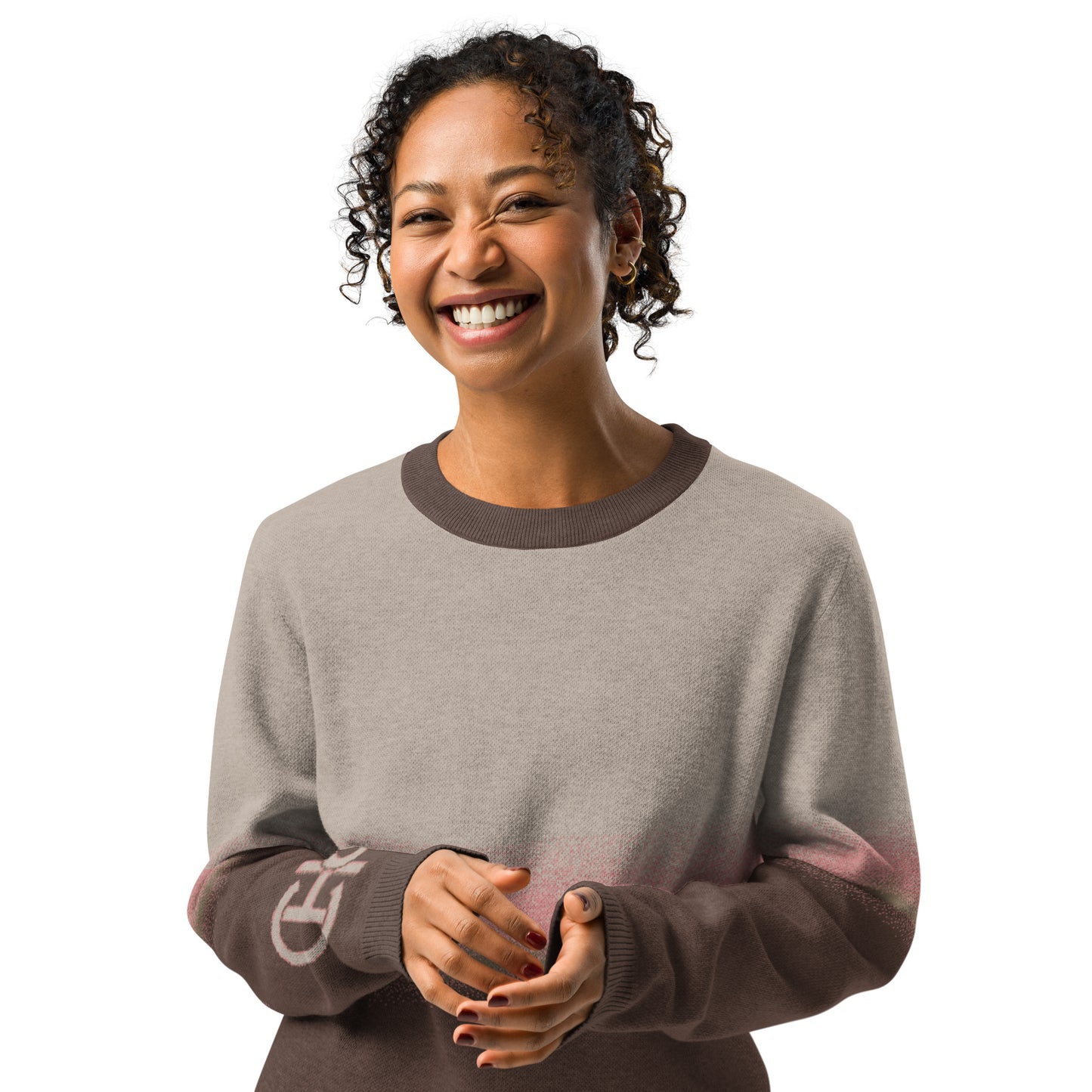 ChocoArt - Unisex Knitted crew neck sweater