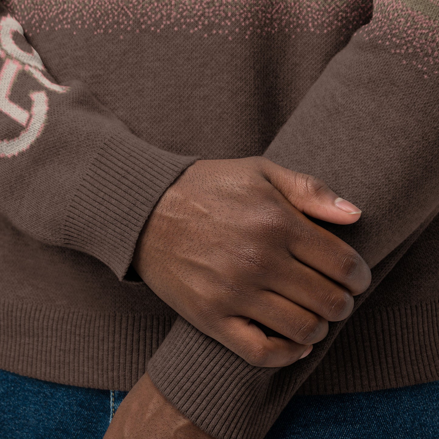 ChocoArt - Unisex Knitted crew neck sweater