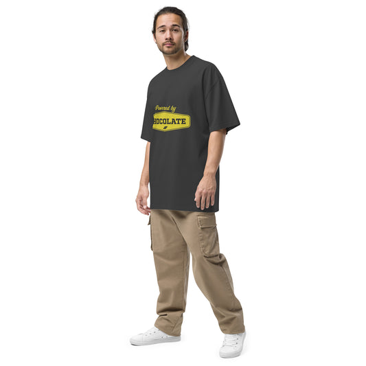 ChocoAddict - Dark Version Oversized faded t-shirt