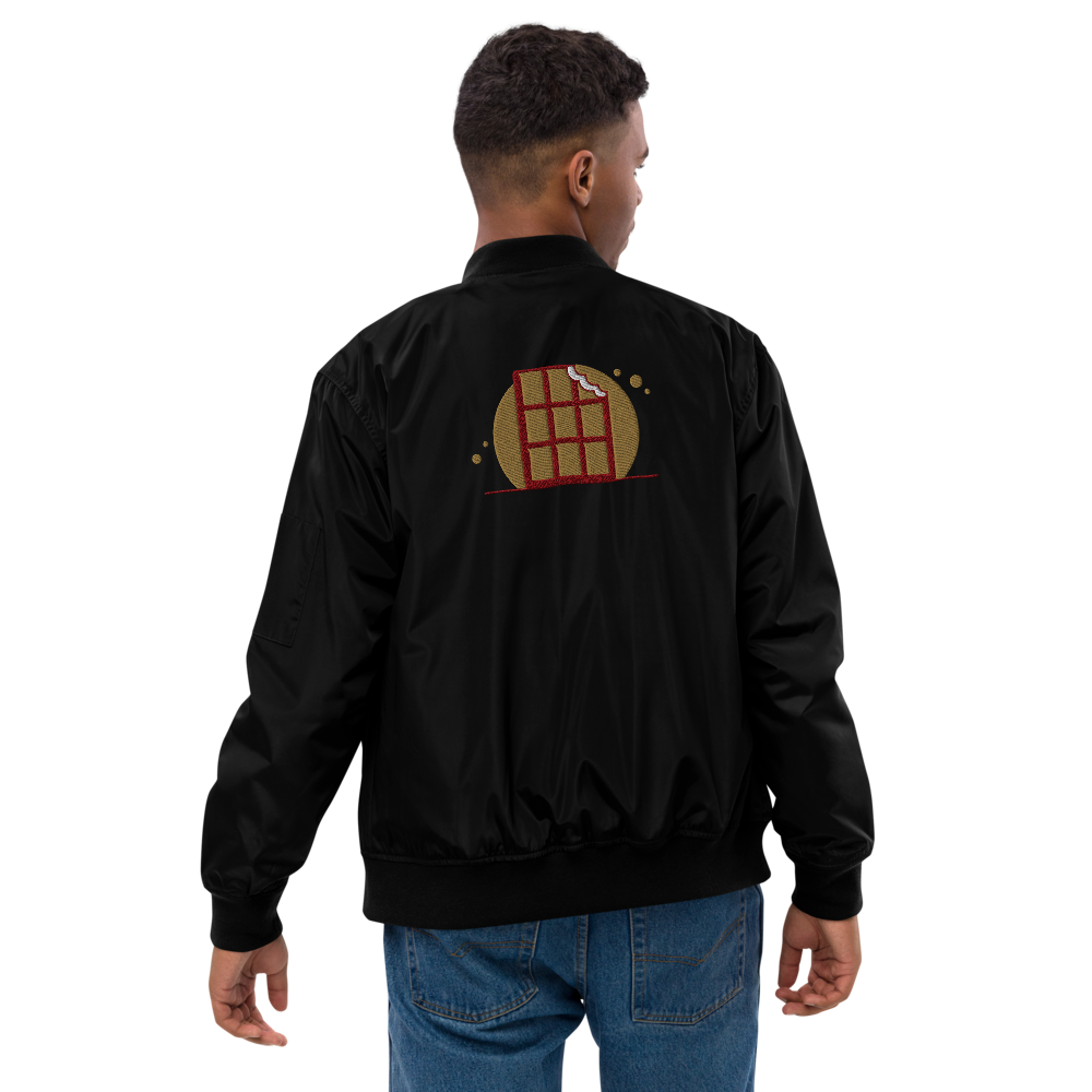 ChocoAddict - Premium recycled bomber jacket