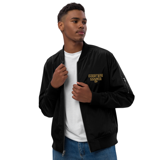 ChocoAddict - Premium recycled bomber jacket