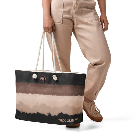 ChocolateArt - Oversized weekender bag