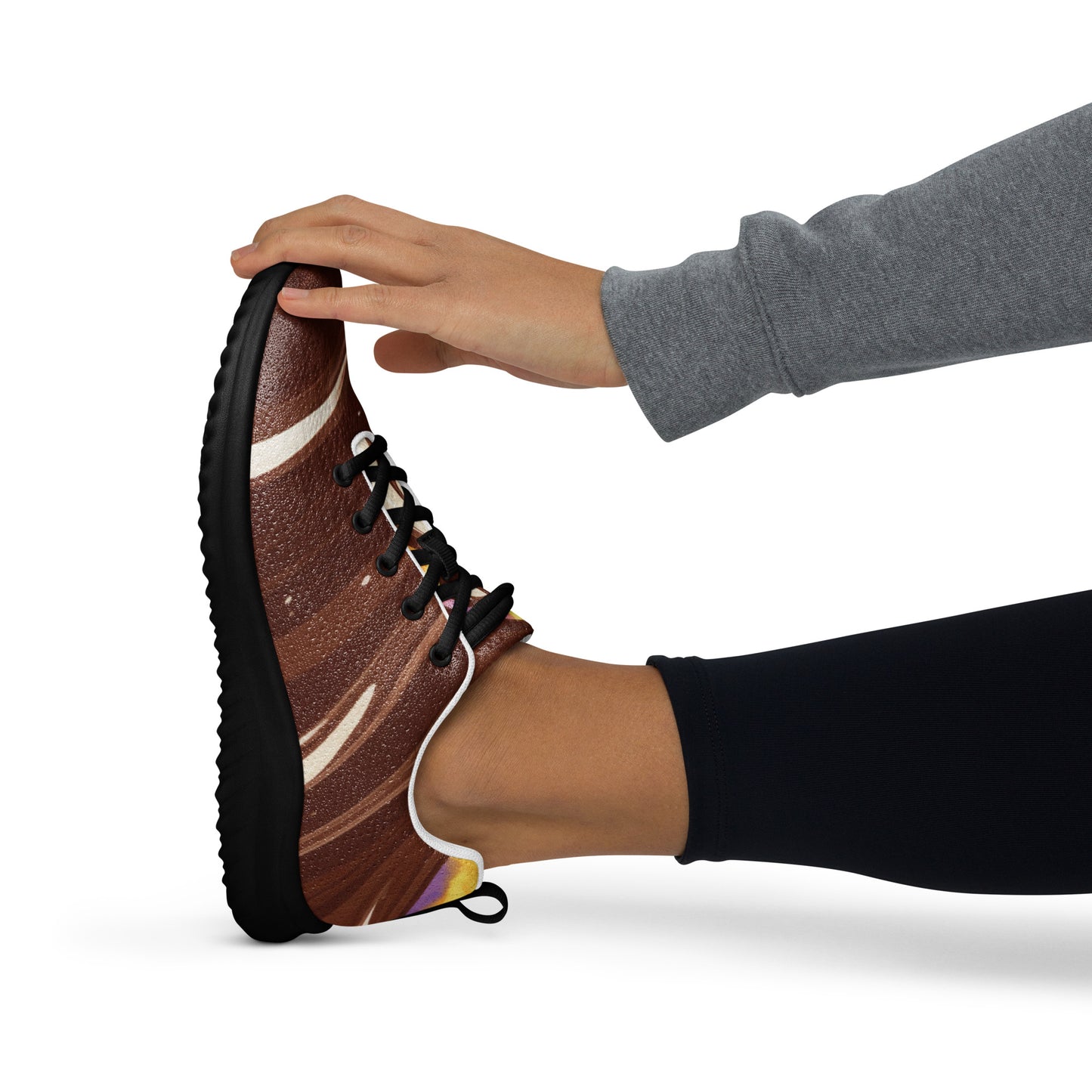 Chocolate Art - Women’s athletic shoes