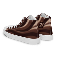 Chocopop - Women’s high top canvas shoes