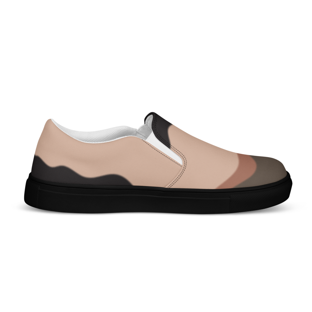 ChocolateArt - Women’s slip-on canvas shoes