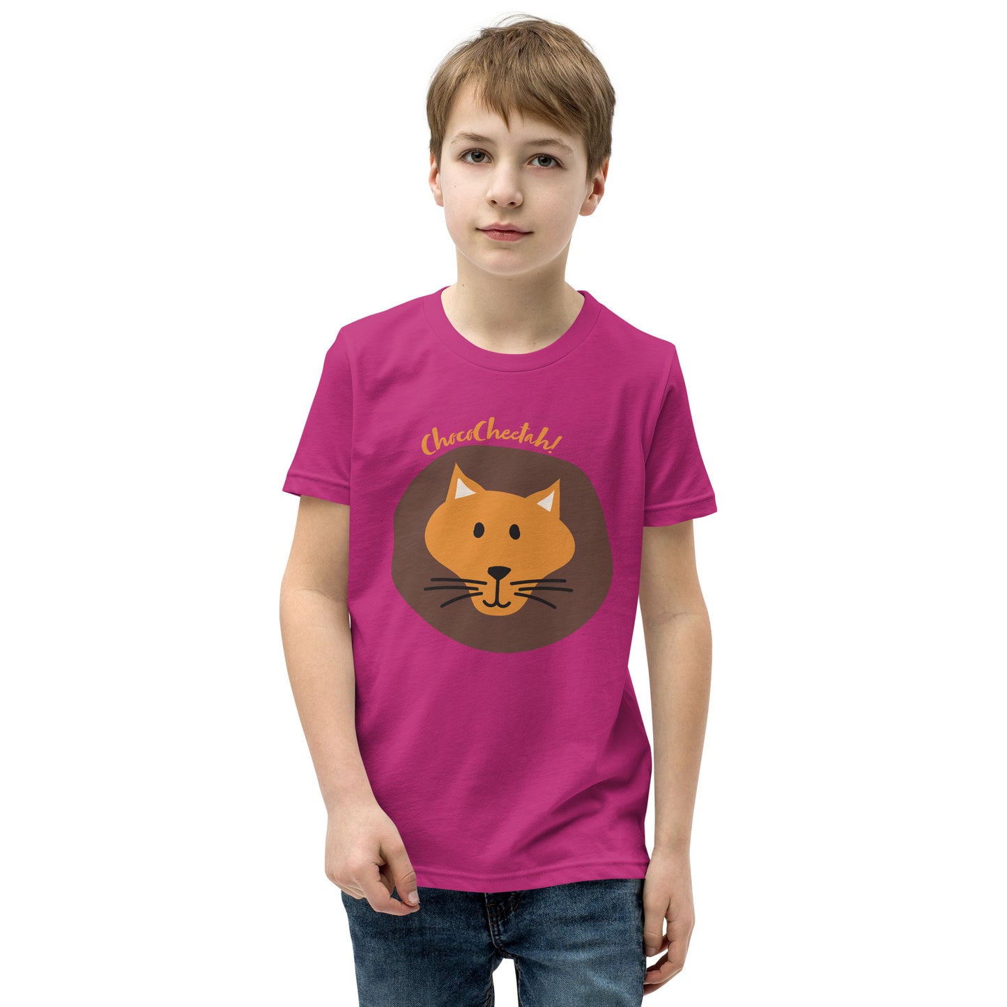 ChocoCheetah - Youth Short Sleeve T-Shirt